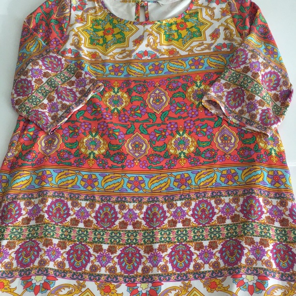 PEACH LOVE MOD SQUAD DRESS - Picture 3 of 16